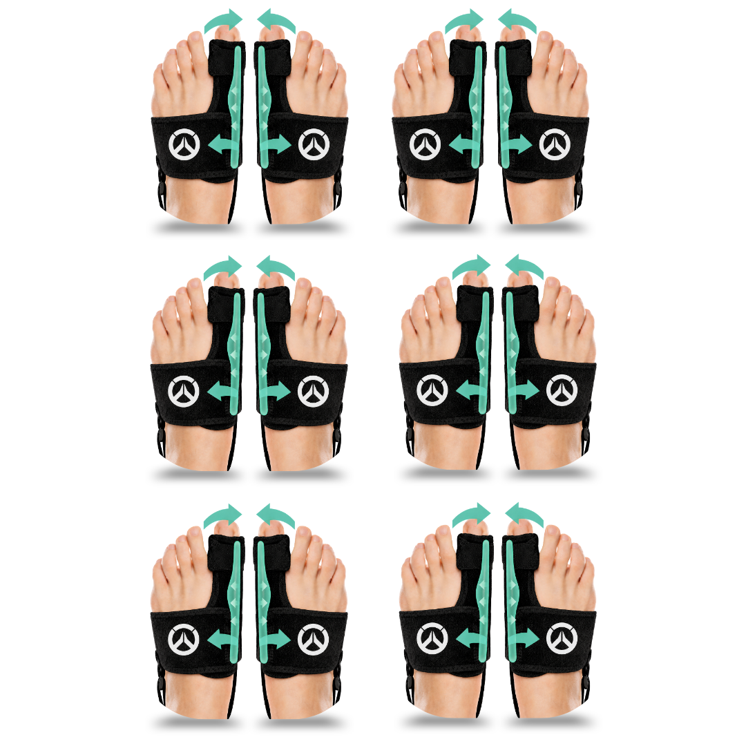 6x Footrez Bunion Braces