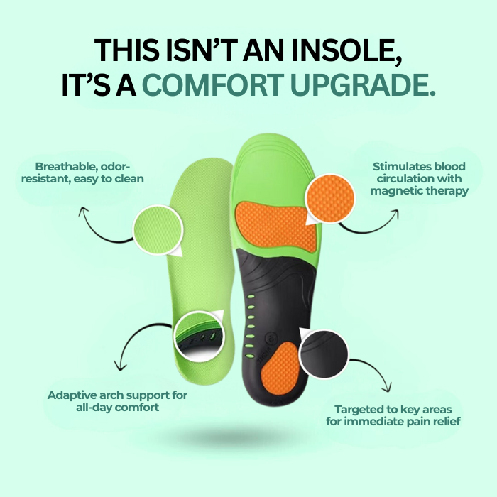 Footrez Orthopedic Insoles | Pain-relieving and shock-absorbing