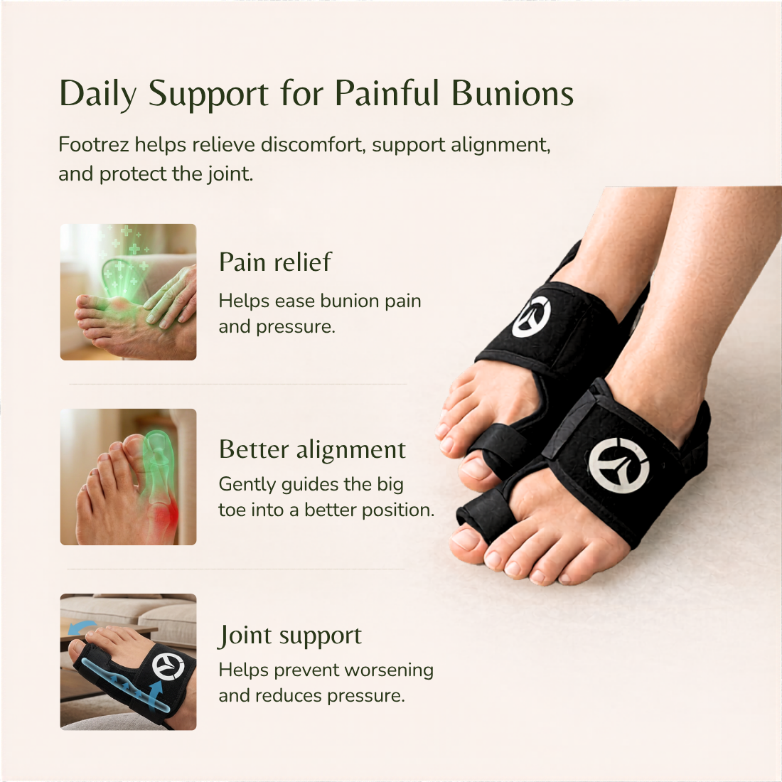 Footrez Bunion Brace